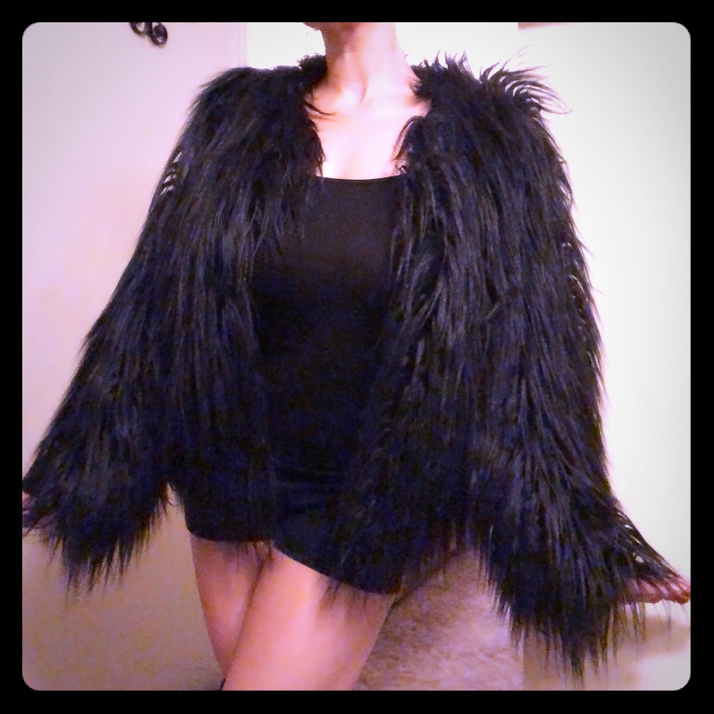 Faux Fur Jacket