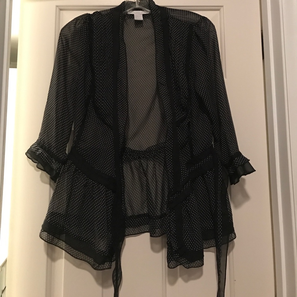 Sheer blouse