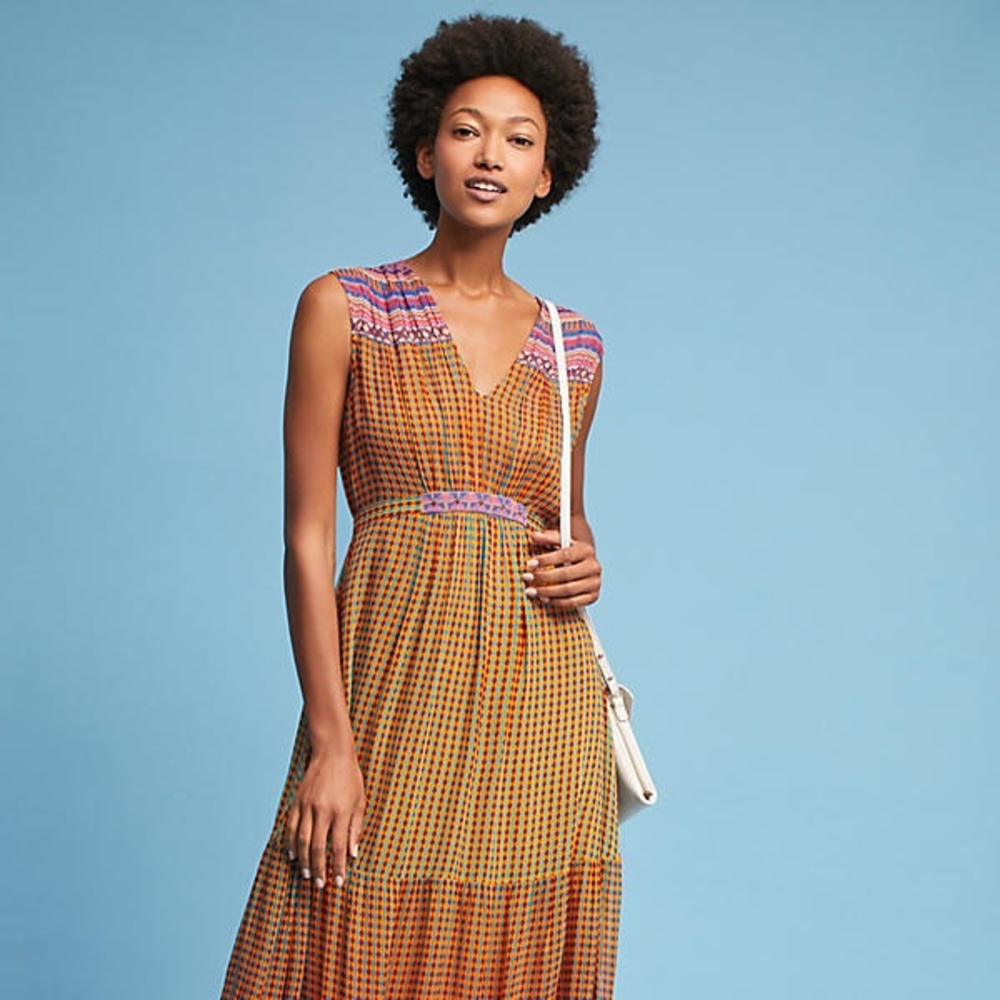 Nwt anthropologie aelyn dress by tanvi kedia