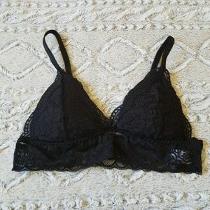 Black bralette
