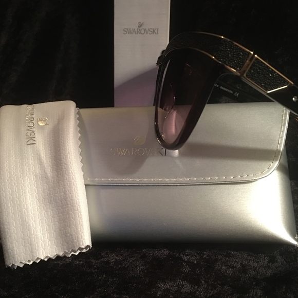 NEW SWAROVSKI HAVANA WOMENS SUNGLASSES main image 5