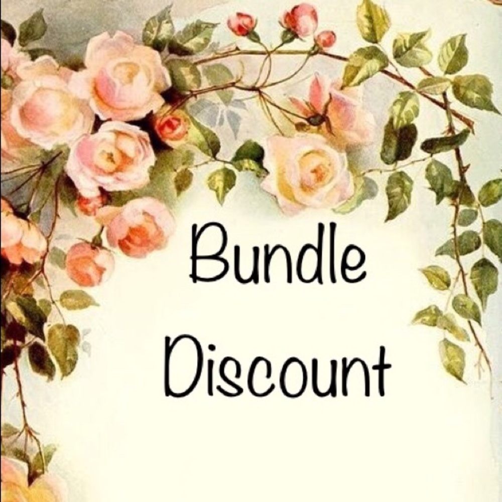 BUNDLE DISCOUNT     3+ Items Or More