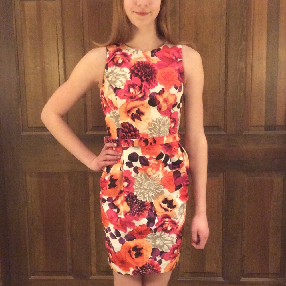 Floral Eliza J dress