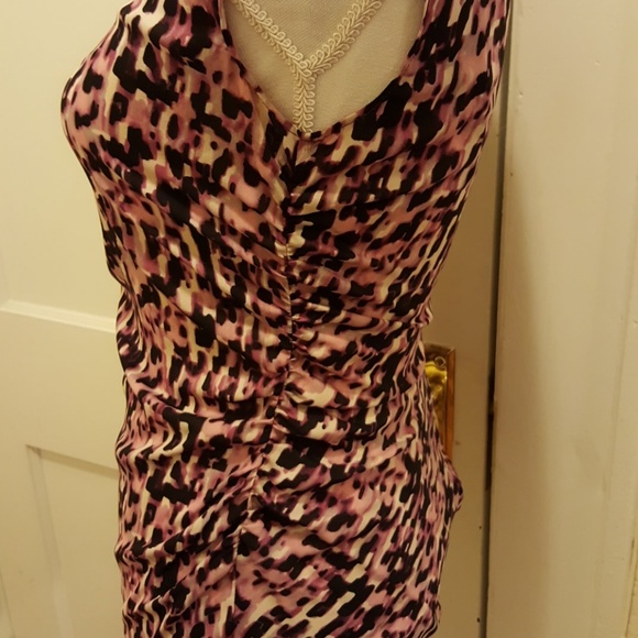 Ann Taylor silk/spandex cap slv. top SZ 2 - Picture 4 of 6