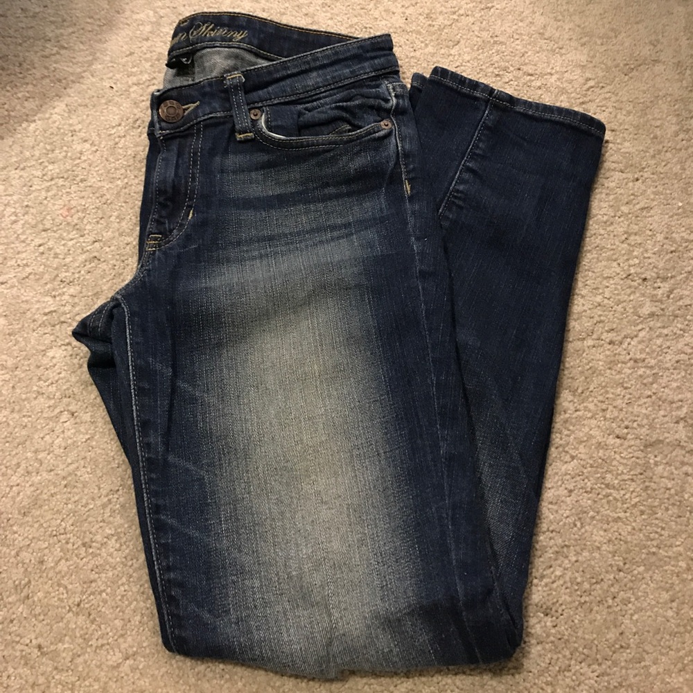 Gap - premium skinny jeans size 27/4 short