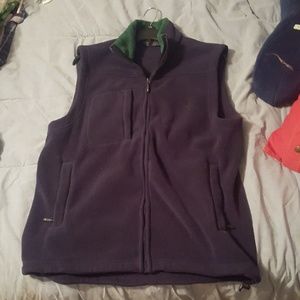 Polo fleece vest