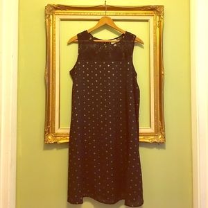 💚Black shift dress