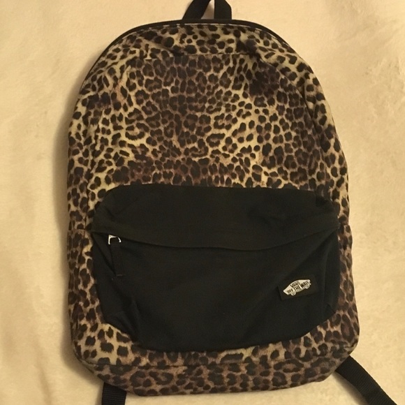 vans off the wall cheetah backpack