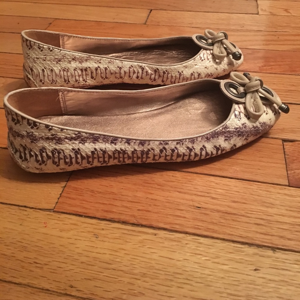 CLOSING-Elie Tahari Robin Snakeskin Ballet Fat