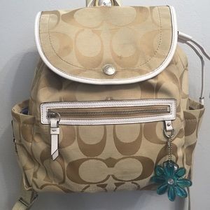 Coach lilac kyra backpack