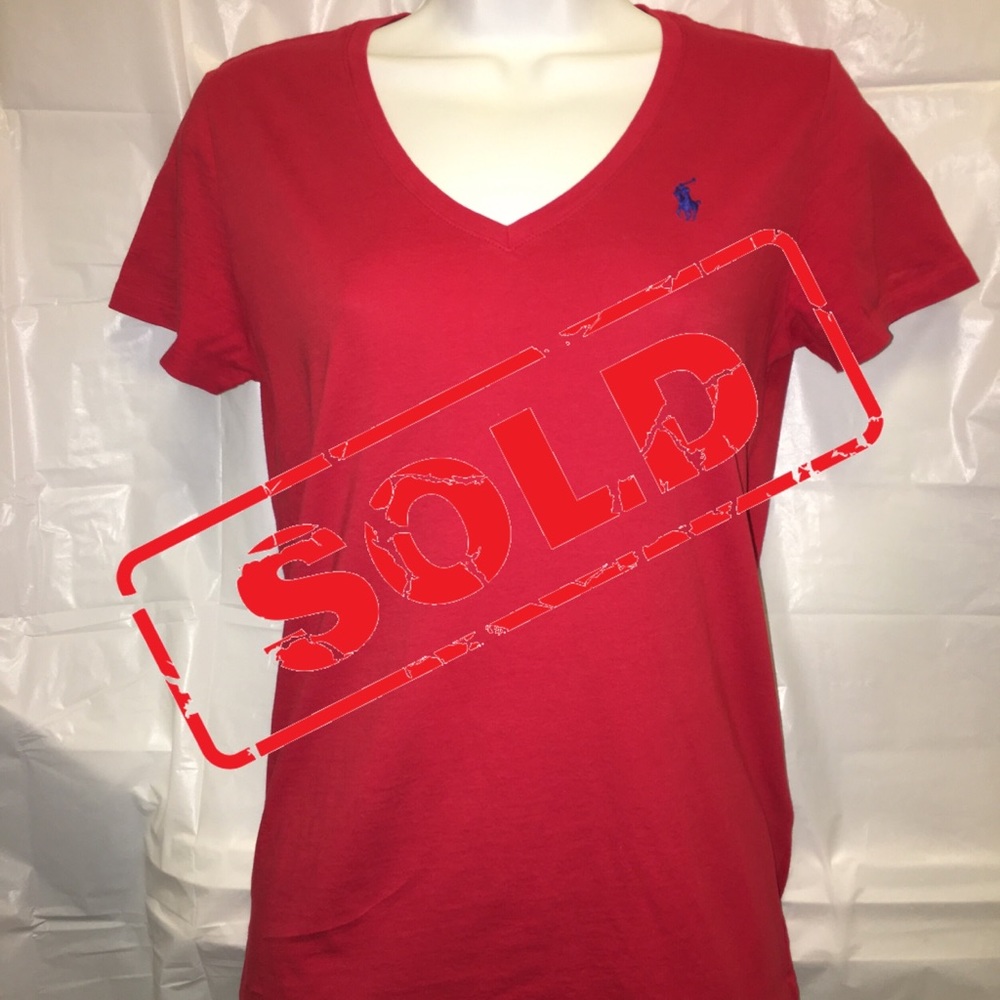 Polo by Ralph Lauren Short Sleeve V-Neck Tee