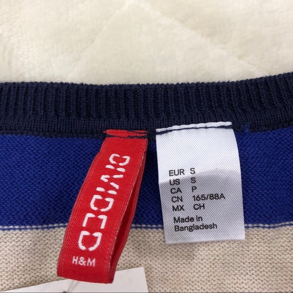 Divided H&M Striped Sweater Size S NWT - Picture 3 of 6