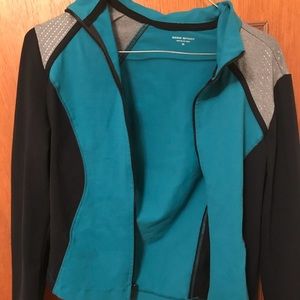 Bebe sport athletic zip-up