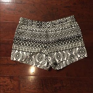 J. Crew Black & White Shorts