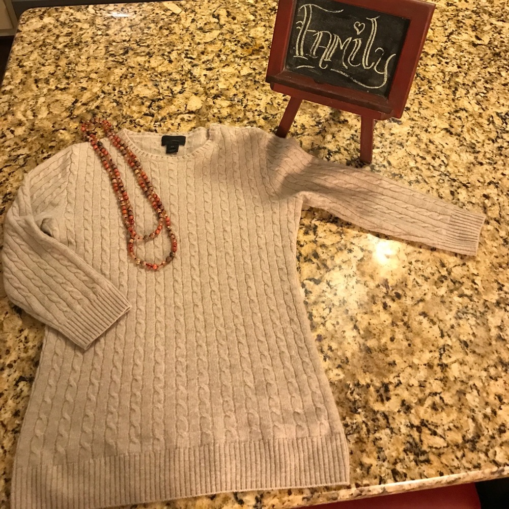 J. Crew cashmere sweater