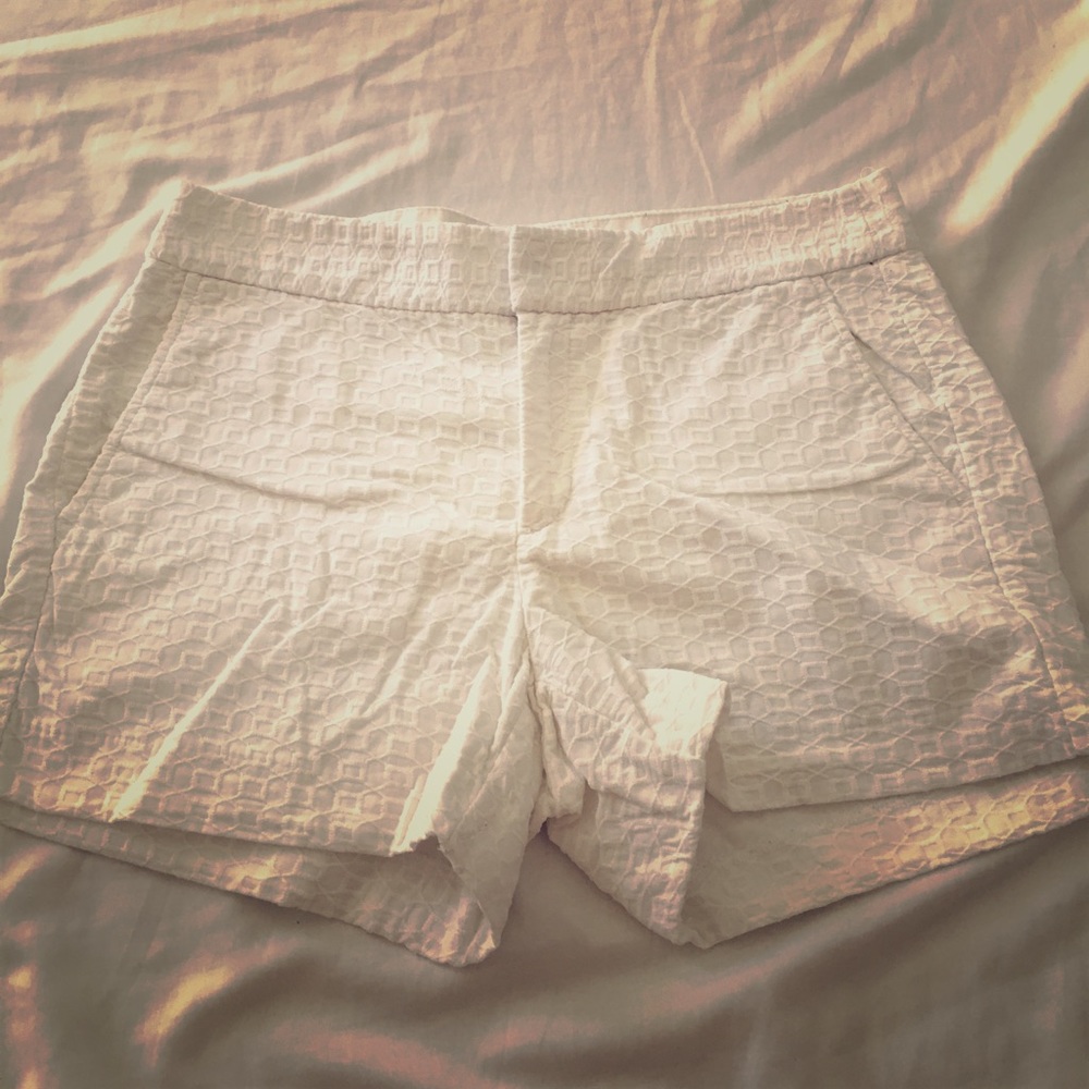 Banana Republic White Shorts - Hampton Fit