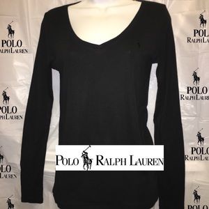 Polo by Ralph Lauren Long Sleeve V-Neck Tee
