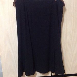 SUSAN GRAVER SKIRT WITH GODETS