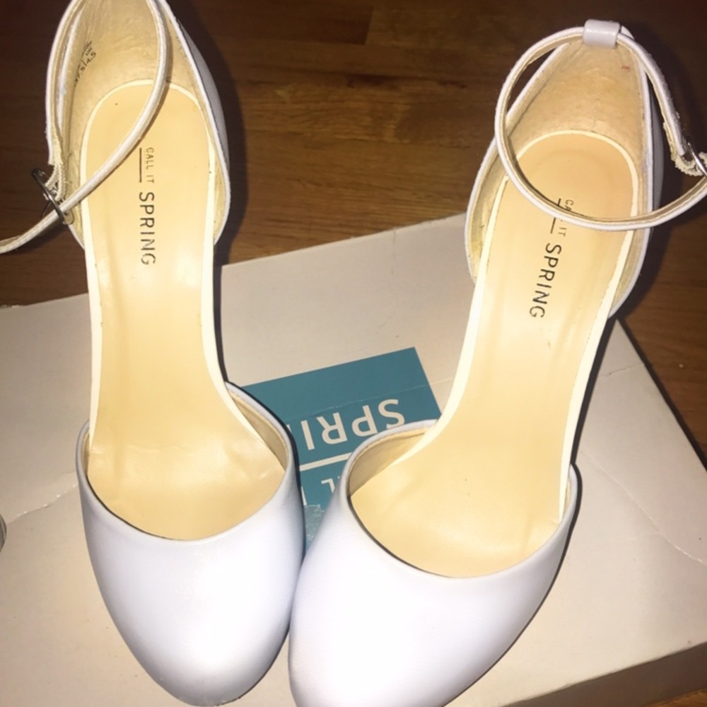 Light blue heels