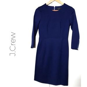 Long Sleeved JCrew Dress with Exposed Zippers