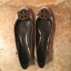 SALE! Tory Burch Python Flats