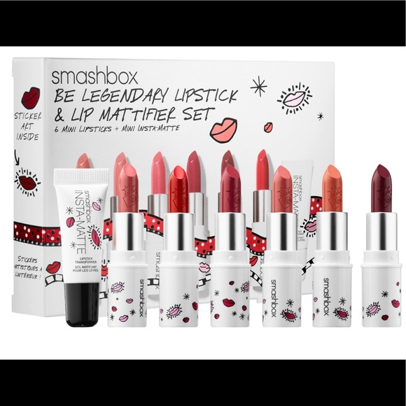 smashbox be legendary lipstick trio