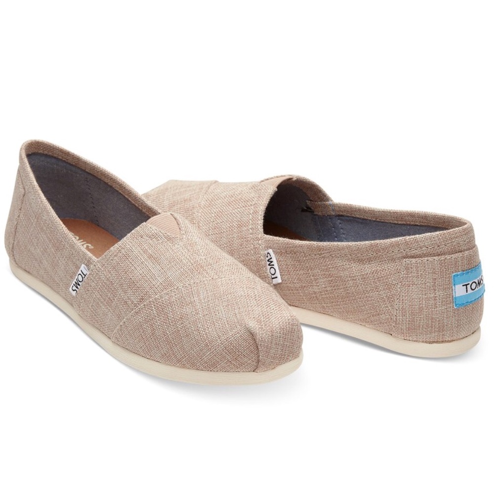 Toms Pale Pink Metallic Classic