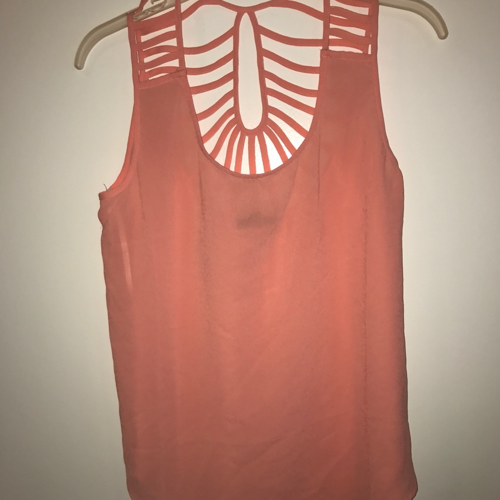 Cutout Coral Tunic