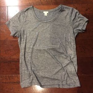 J. Crew Shimmer Tee