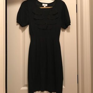 Ann Taylor Loft Black sweater dress S
