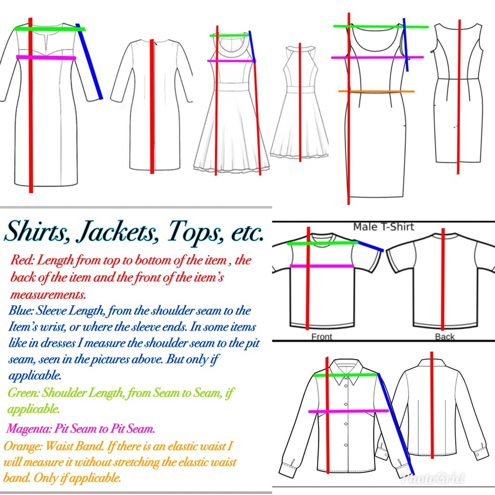 Measurements Guide! How I take measurements.
