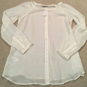 LOFT S *NWT* button down blouse