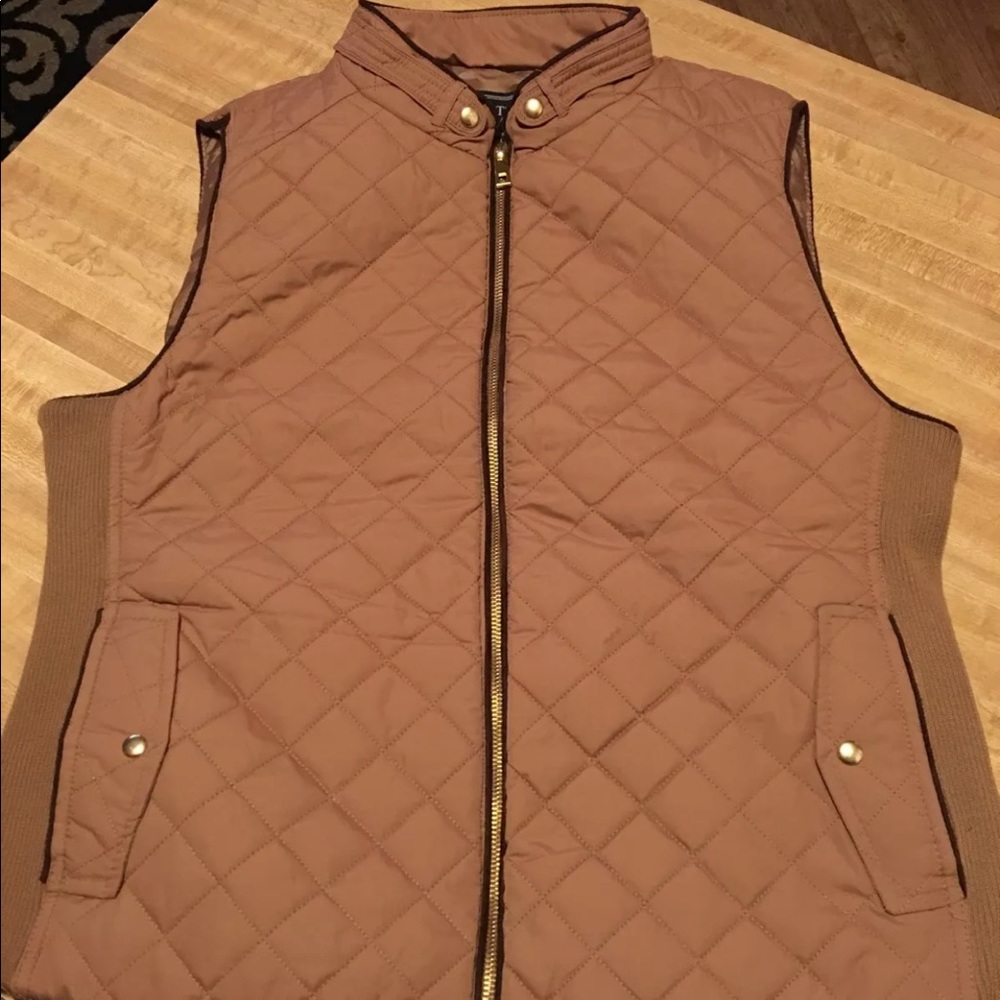 Quilted Puffer Vest 1XL