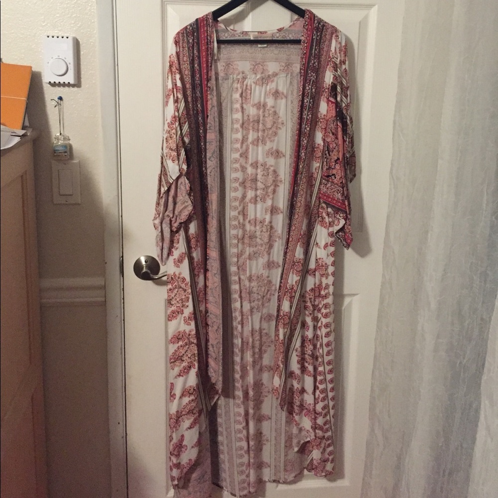 Long kimono/coverup