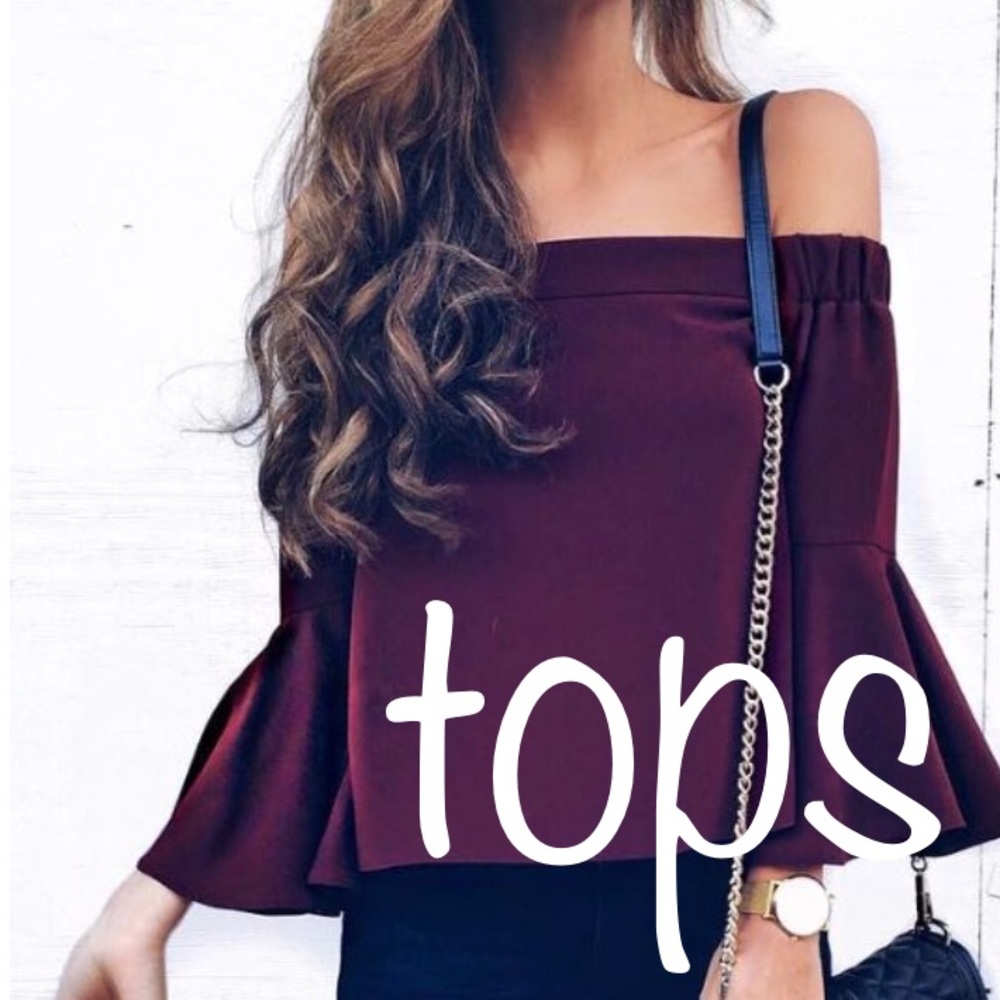 Tops Available in Closet!