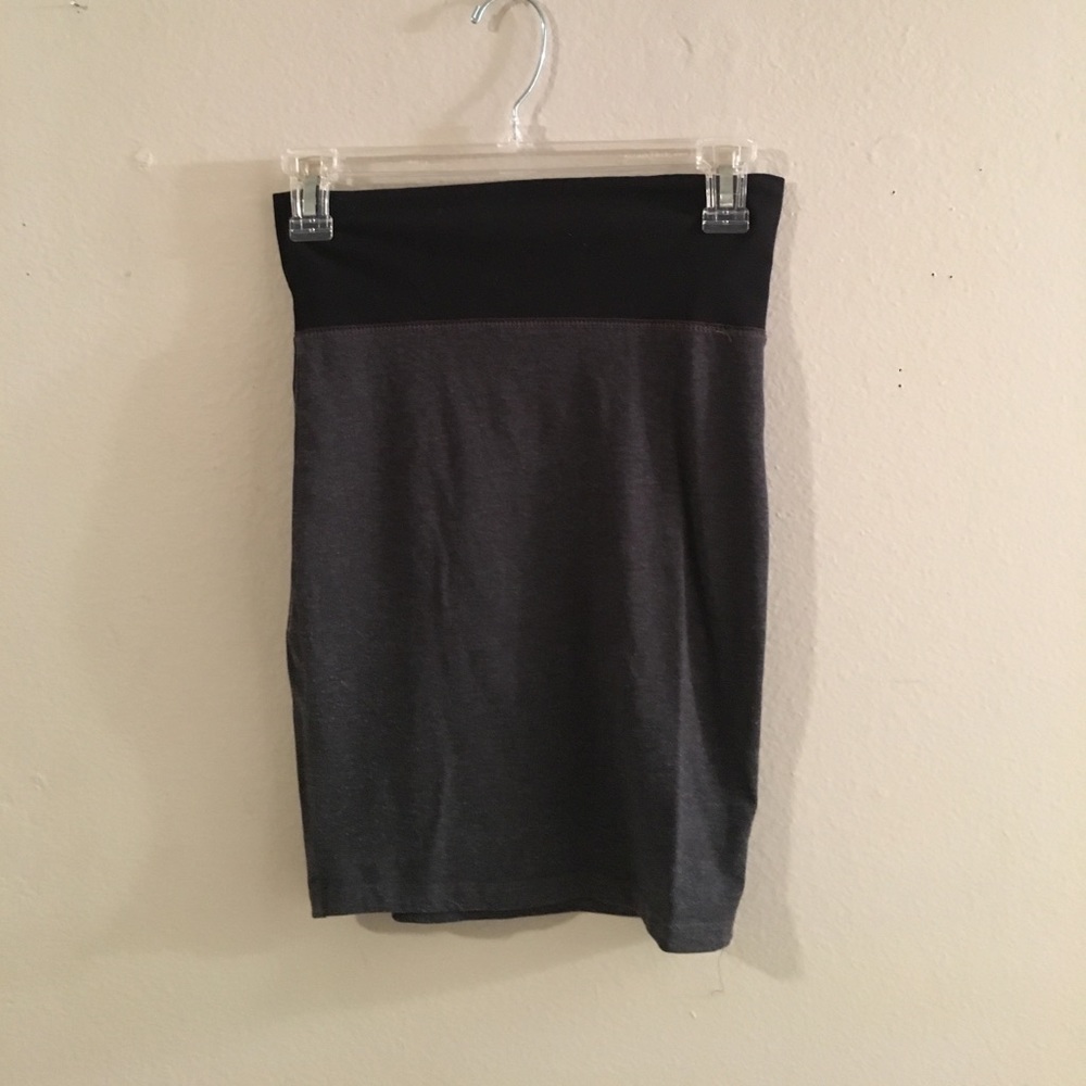 Forever21 Black and Gray Skirt