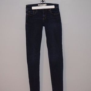 Abercrombie and Fitch Dark Super Skinny Jeans