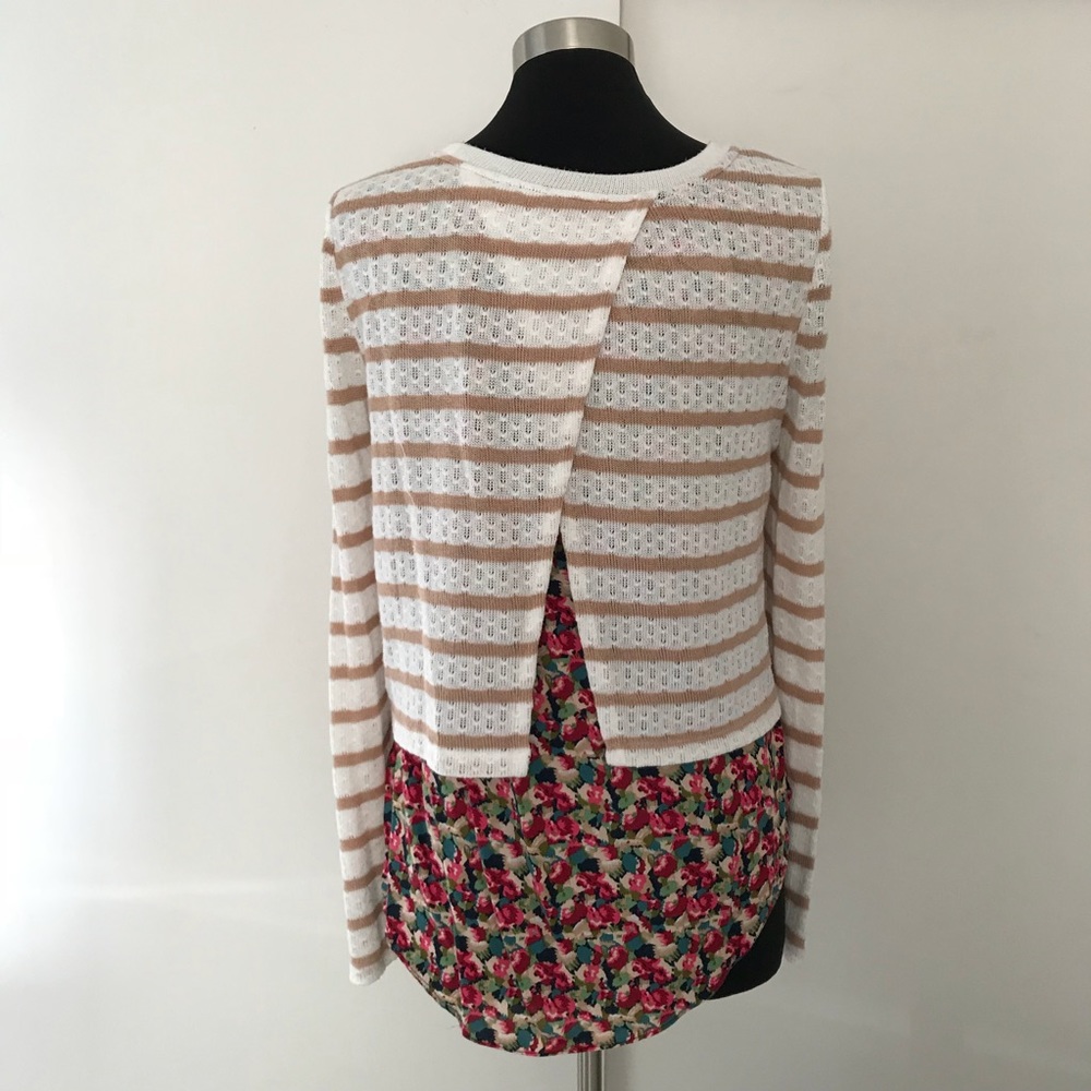 Postmark Layered Ginny Pullover Top. Anthropologie - Picture 2 of 8