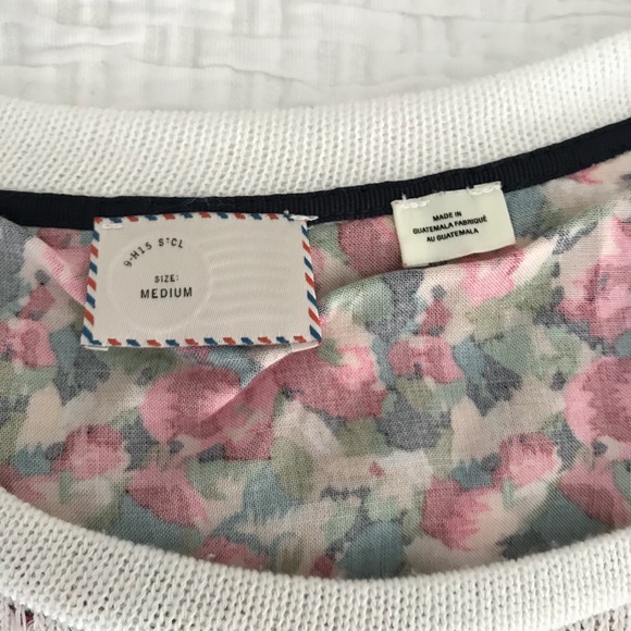 Postmark Layered Ginny Pullover Top. Anthropologie - Picture 4 of 8