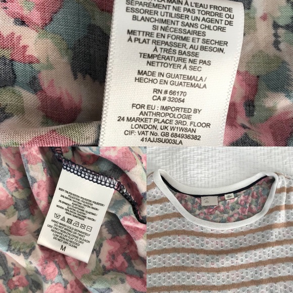 Postmark Layered Ginny Pullover Top. Anthropologie - Picture 8 of 8