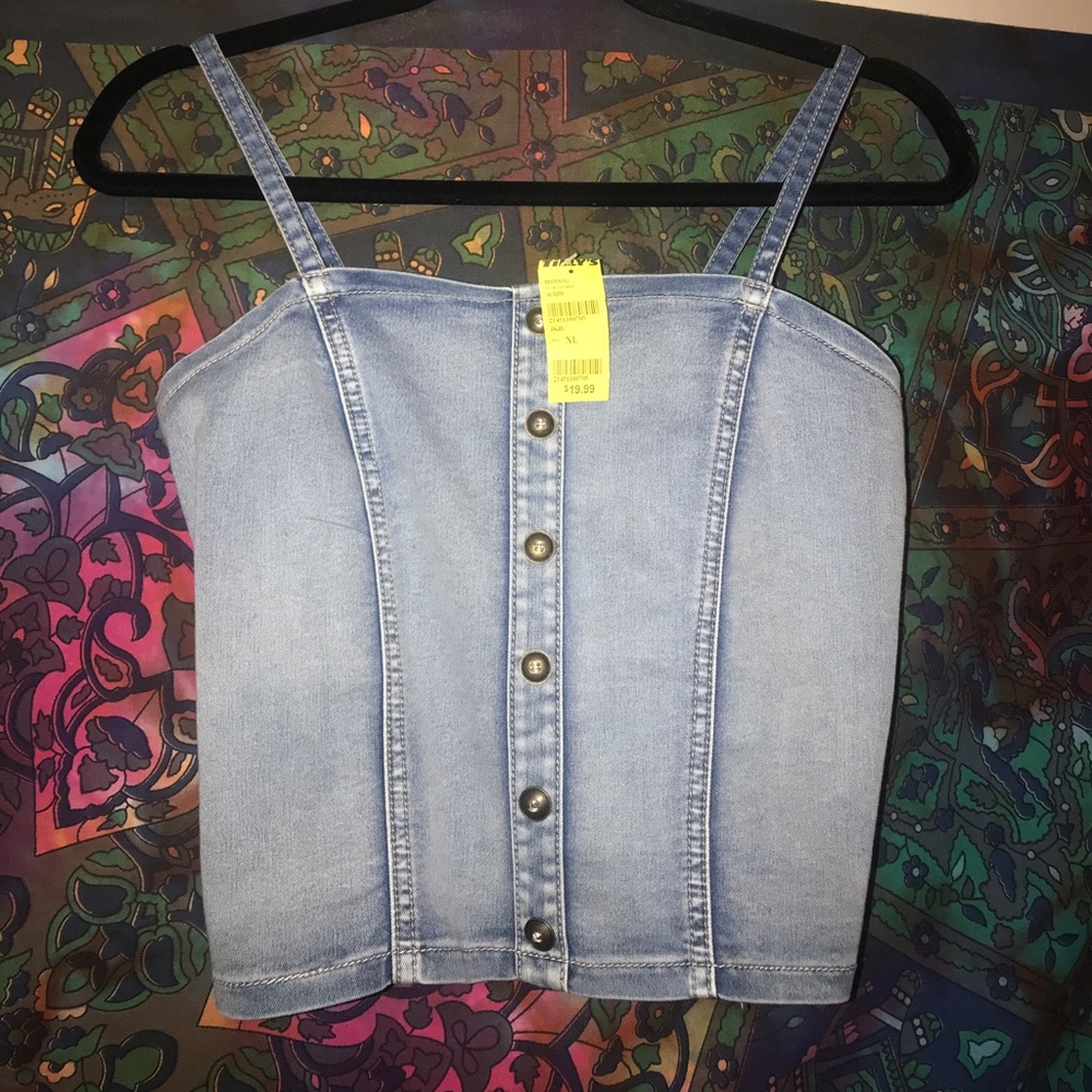 Denim Bandeau