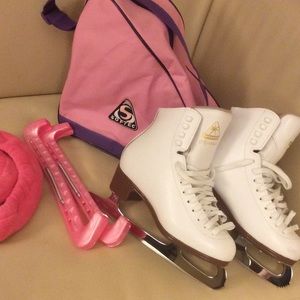 Jackson Mystique Ice skates w/ accessories