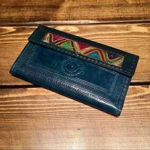 ❗️NEW❗️Namaste NYC Indian Handmade Leather Wallet