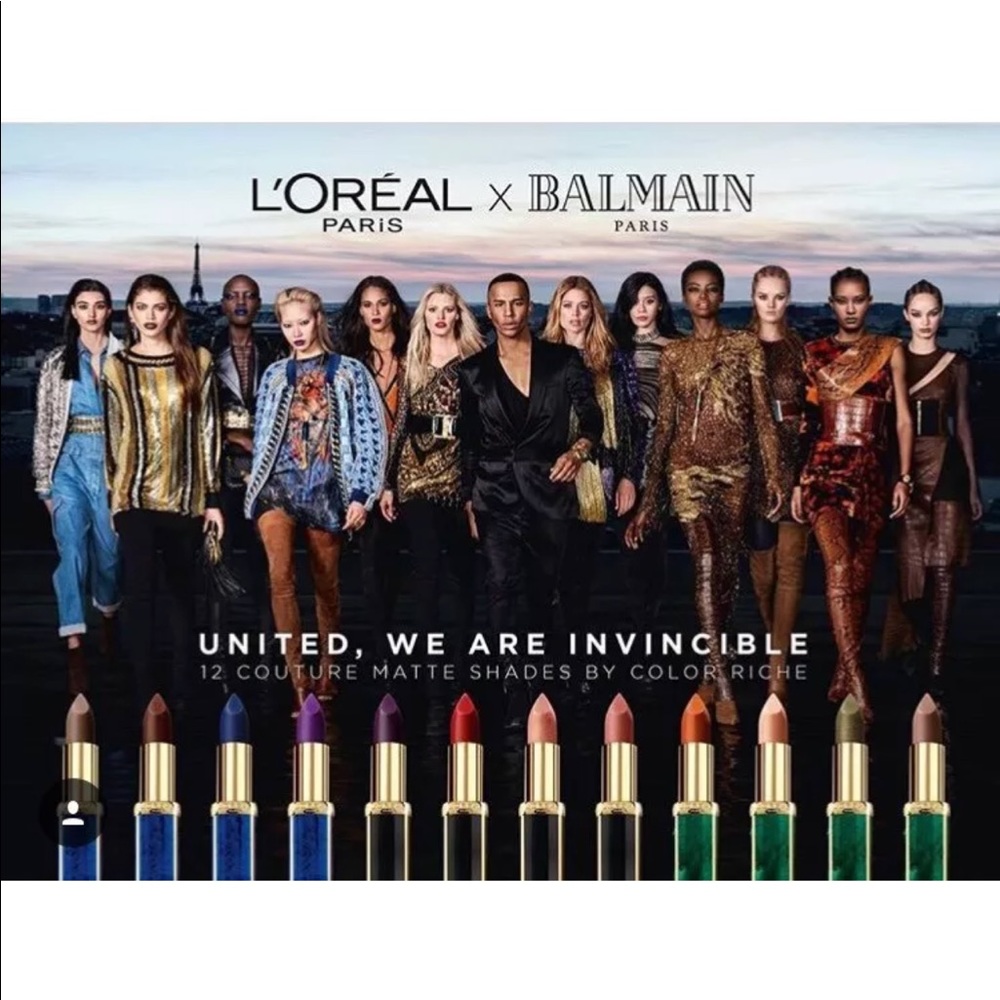 Limited Edition L’Oréal x Balmain Paris Lipstick
