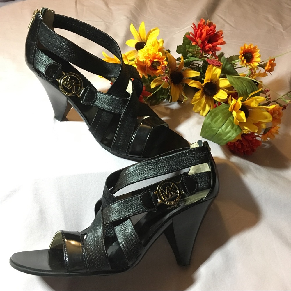 Michael Kors Robertson Sandal Zip Heel