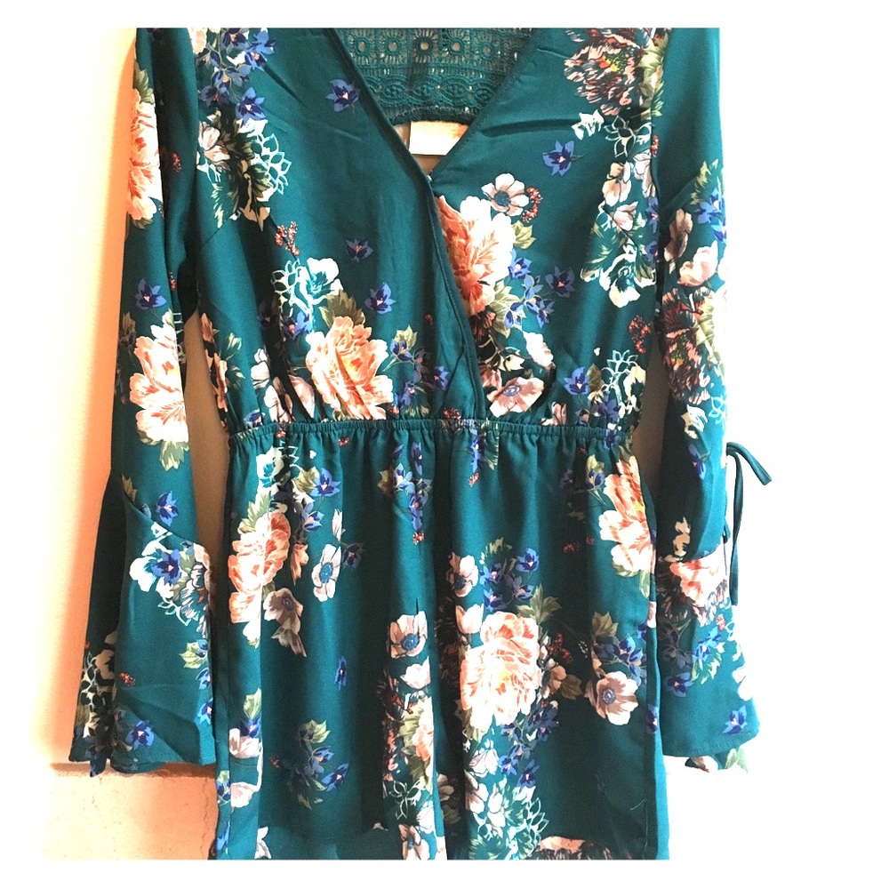 LAST CHANCE Band of Gypsies floral romper