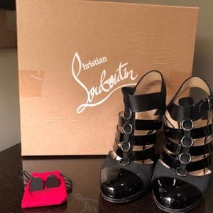 Authentic Christian Louboutin Donnatellita  Patent