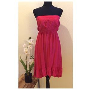 🟢 3/$15 Forever 21 Pink Strapless Dress