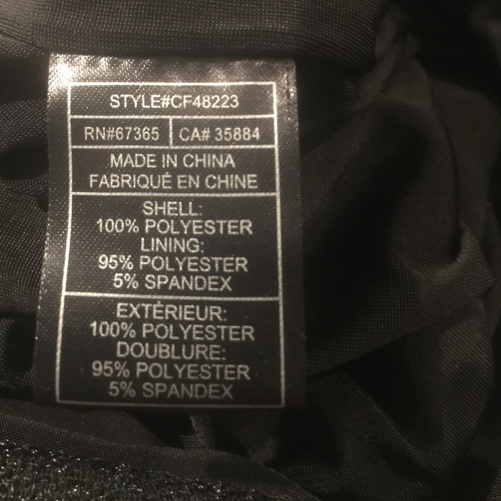 NWOT Cupcakes and Cashmere Black Sequin Dress - Picture 5 of 6