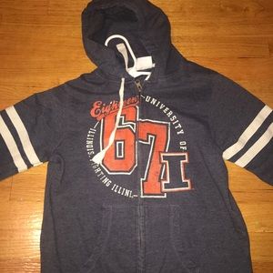 University of Illinois zip up hoodie